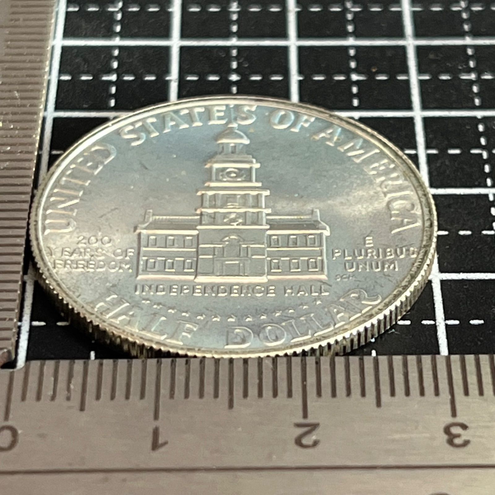 銀貨】1976年 アメリカ建国200周年 40％シルバー ケネディハーフダラー