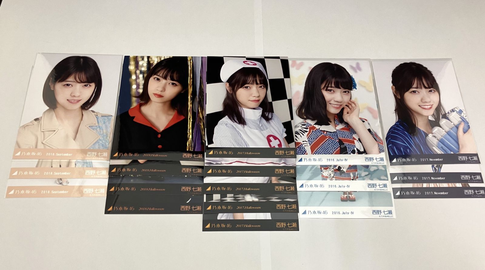 乃木坂46 西野七瀬 生写真 セット 10コンプ 2セミコンプ 乃木坂46 西野