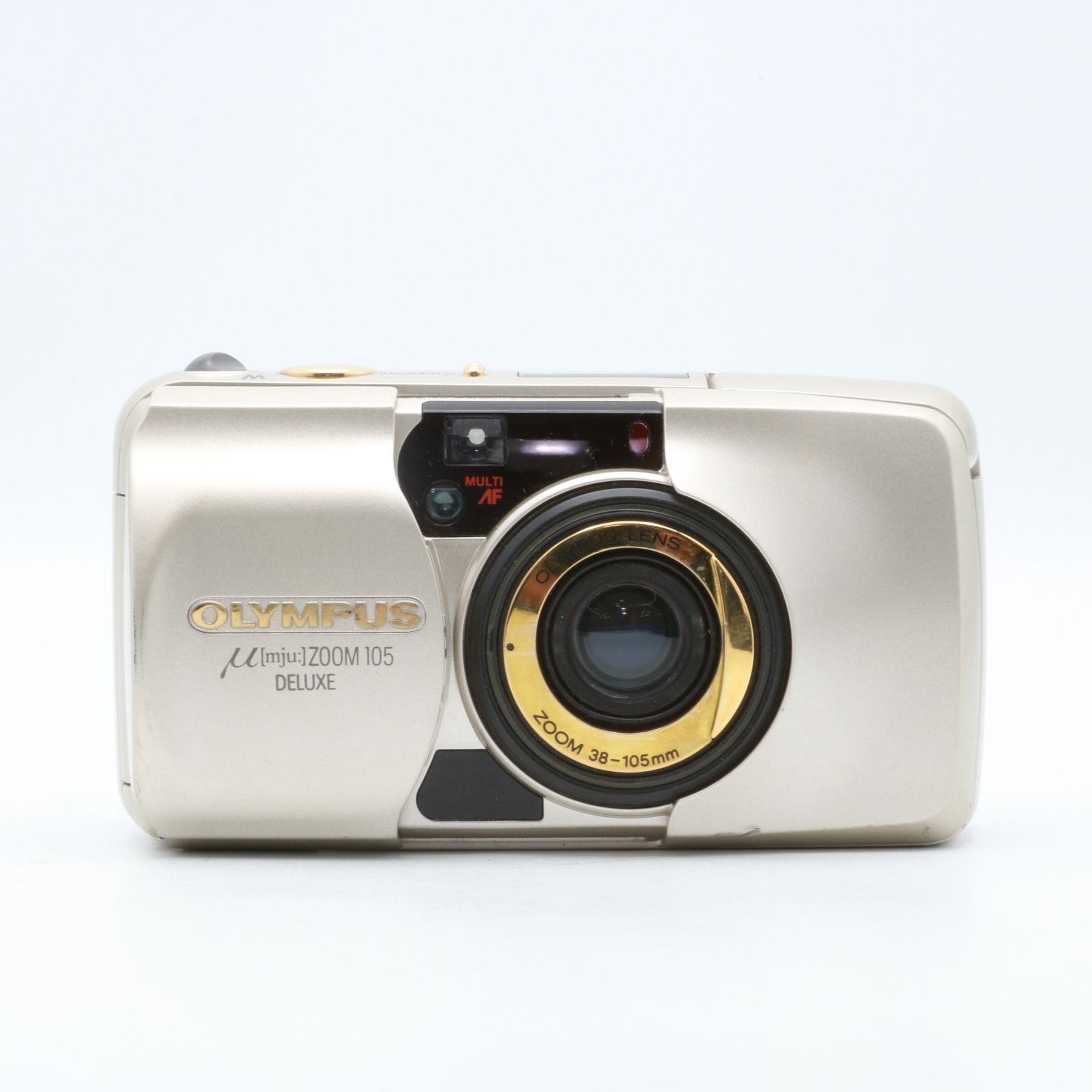 完動品】OLYMPUS μ ZOOM 105 ストア DELUXE フィルムカメラ 動作確認