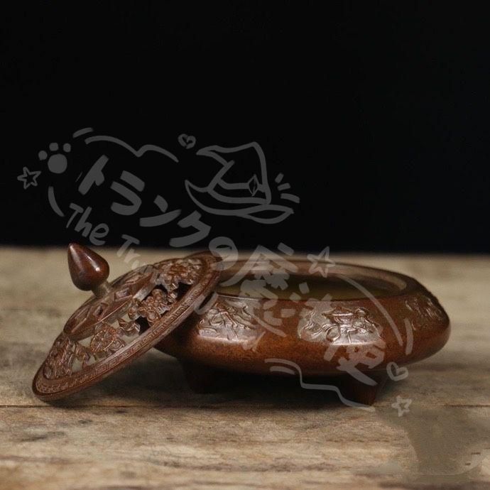 良い 新年ギフト銅細工 吉祥八宝薫香炉 香道具 装飾品 工芸品 美術品
