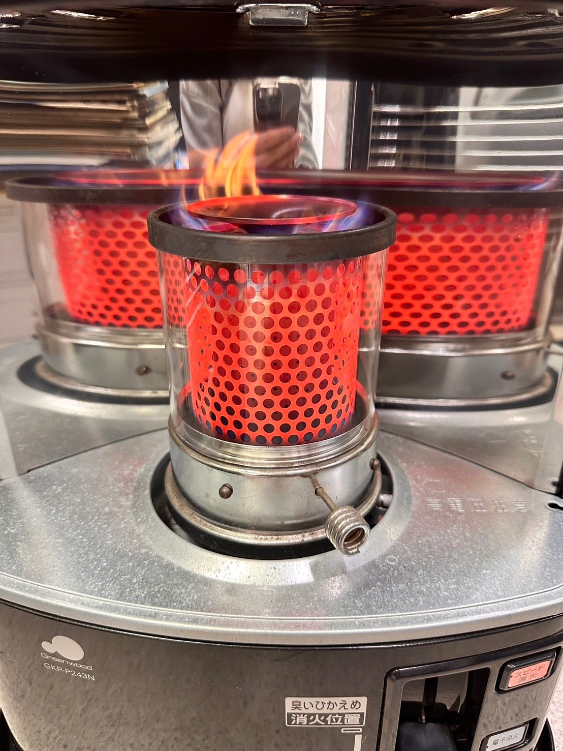 グリーンウッド 石油ストーブ GKP-P243N Green wood グリーンウッド