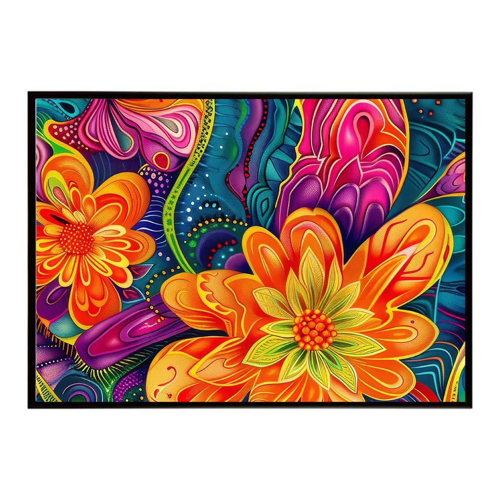 Di Lustig Lehar 抽象画 花 Di Lustig Lehar 抽象画 花 Di Lustig