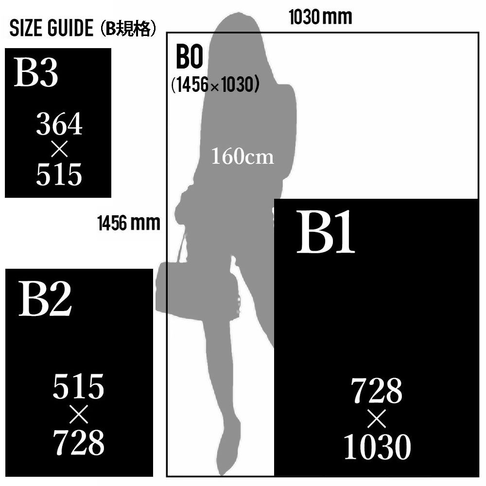 B1サイズ（約73x103cm）】【lh-poster-5875】イルカ 海 ブルー