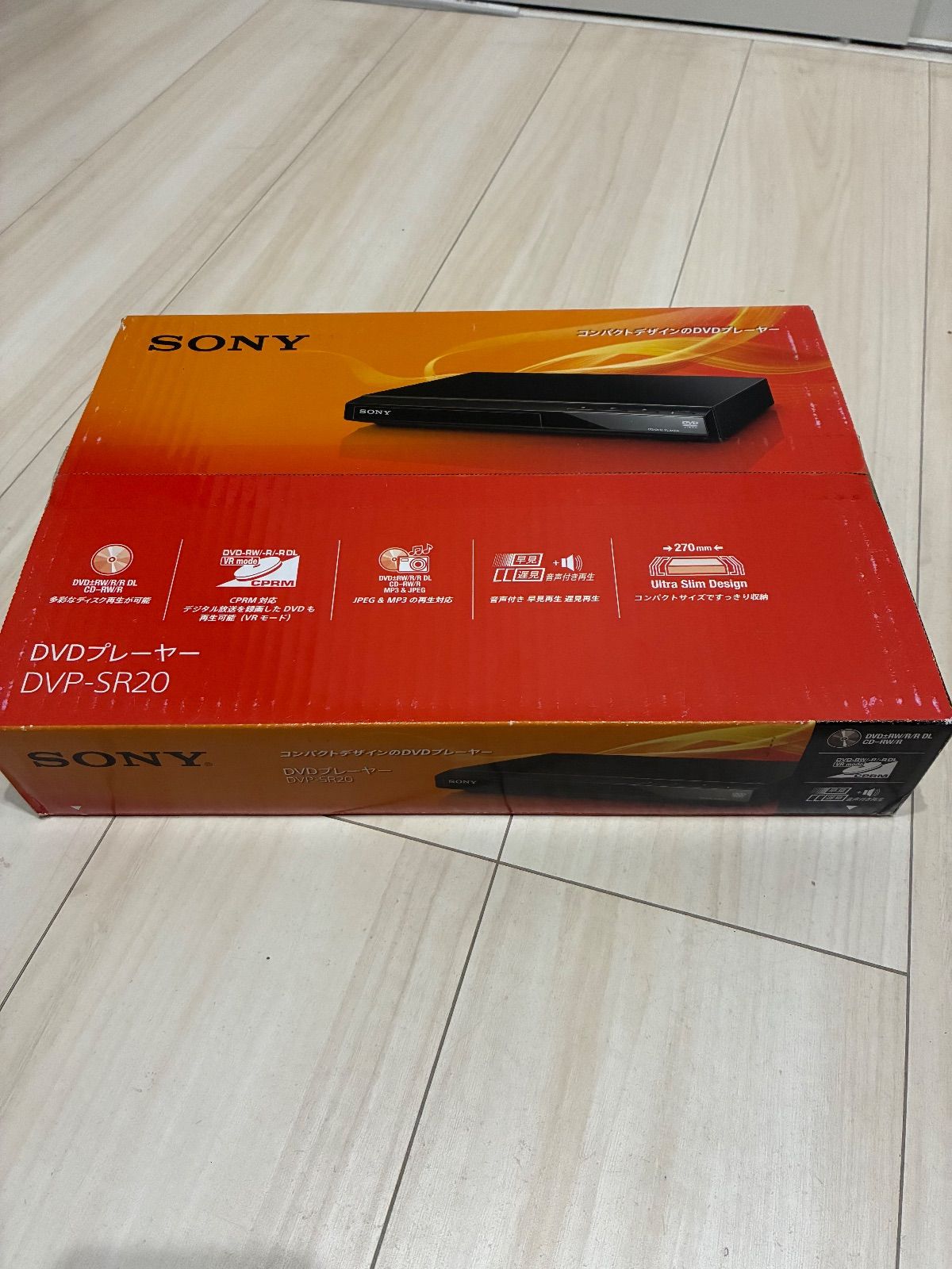SONY 人気 DVDプレーヤー DVP-SR20 SONY DVDプレーヤー DVP-SR20 DVP
