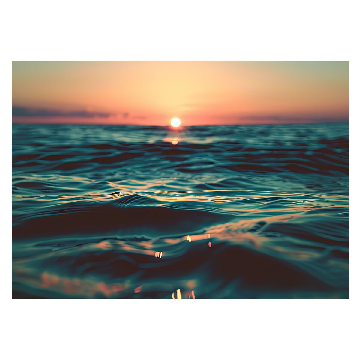 B1サイズ（約73x103cm）】【lh-poster-3485】【フレーム付き】ブルー