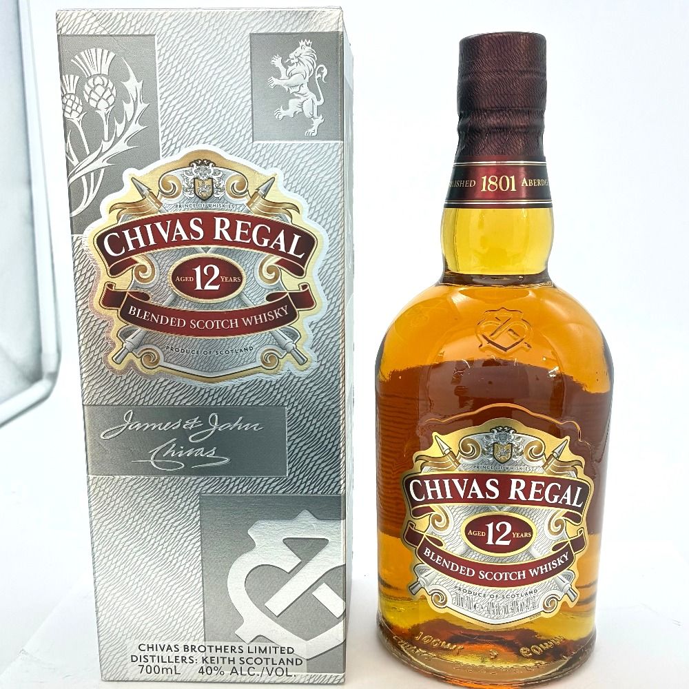 未開栓CHIVAS REGAL 古酒○CHIVAS REGAL シーバスリーガル 12年