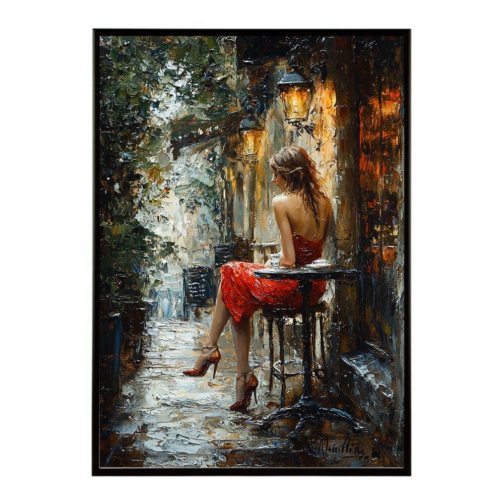 B2サイズ（約51x73cm）】【lm-poster-2659】【フレーム付き】カフェに