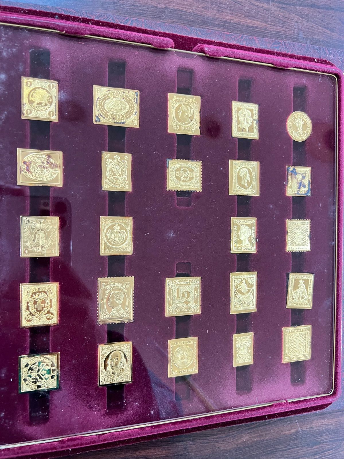 フランクリンミント 切手レプリカ 世界の国々の最初の切手 オランダ