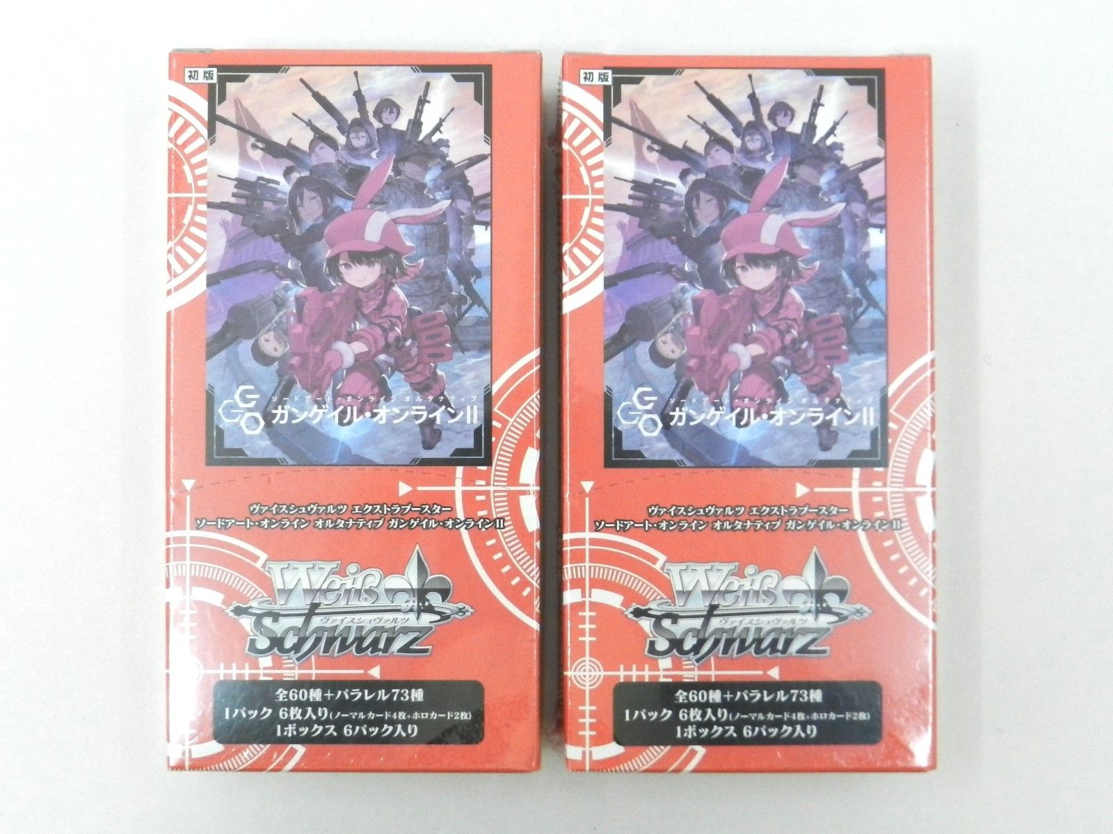 ヴァイスシュヴァルツ SAO ガンゲイルオンラインII 14BOX 初版