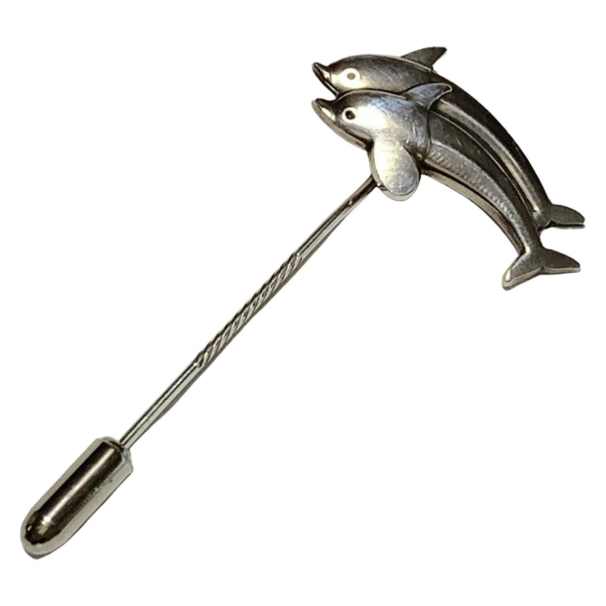 GEORG JENSEN イルカブローチ