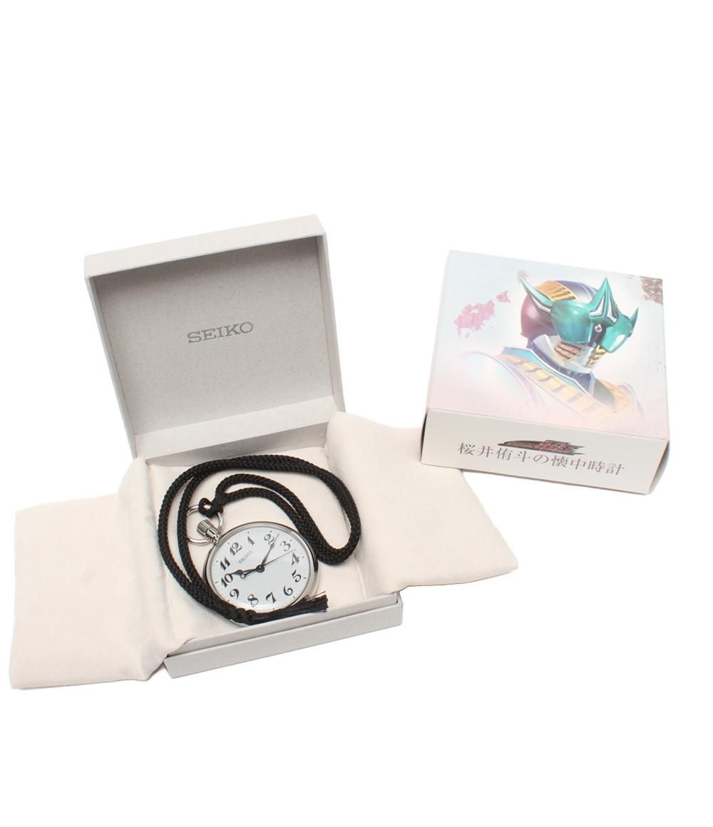 美品 セイコー 懐中時計 桜井侑斗 仮面ライダー電王 7C21-0AA0