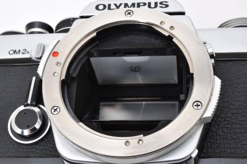 実用品】Olympus オリンパス OM-2n ボディ シルバー フィルム一眼