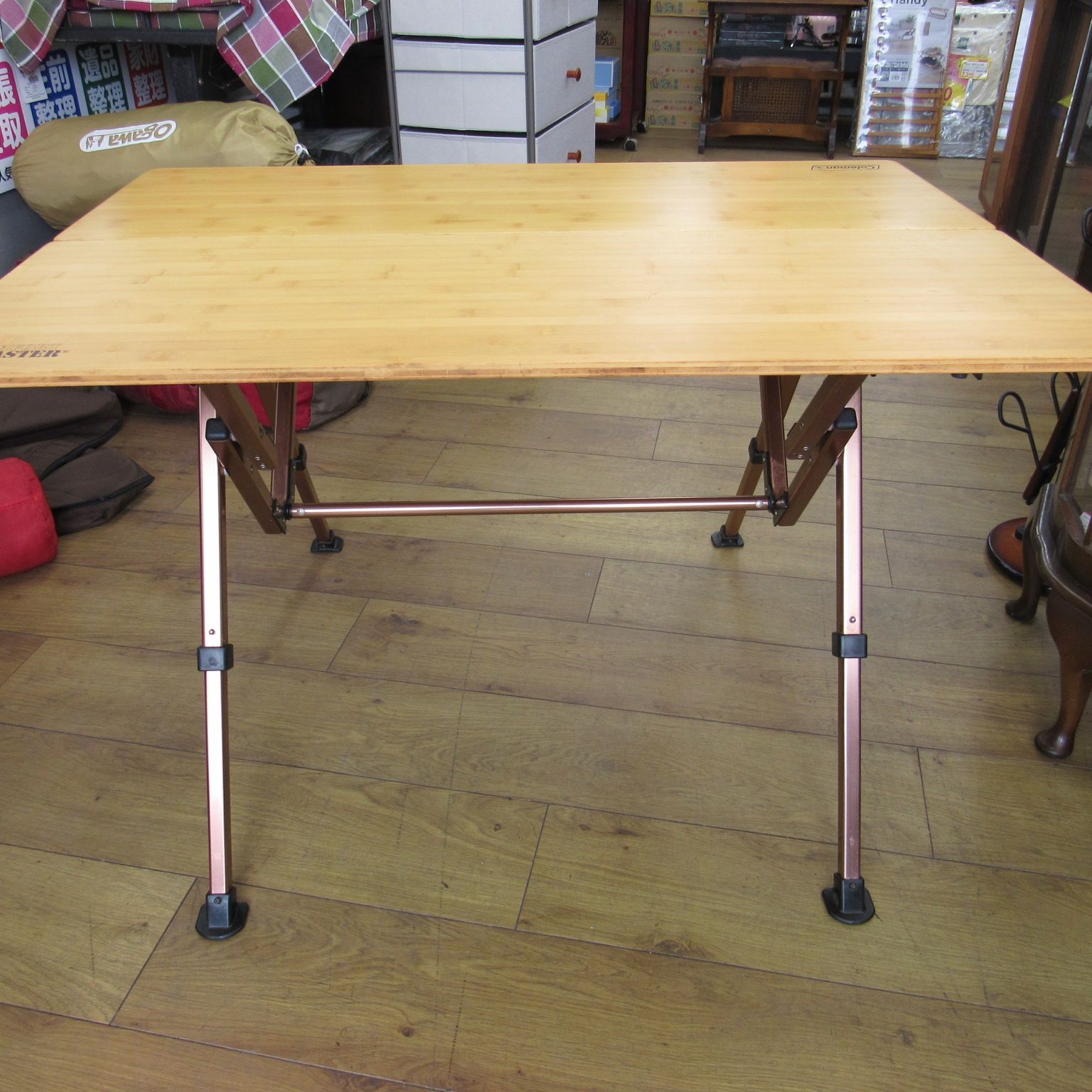 Coleman バンブー 折りたたみテーブル Master Amazon.co.jp