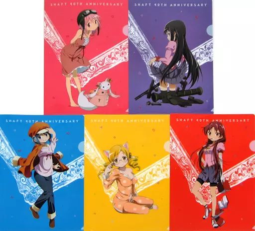 2024 【】クリアファイル 集合 A4クリアファイルセット 「魔法少女