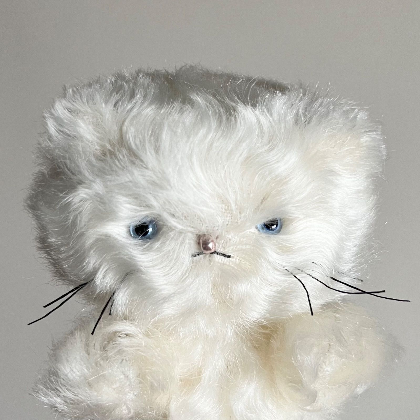 アートドール テディベア ぬいぐるみ 猫 ネコ 海外 アーティスト 作家