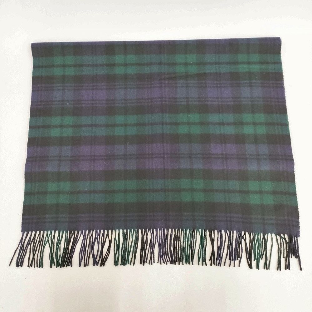 み*☆様 johnstons フリンジマフラータータンチェックストールグレース