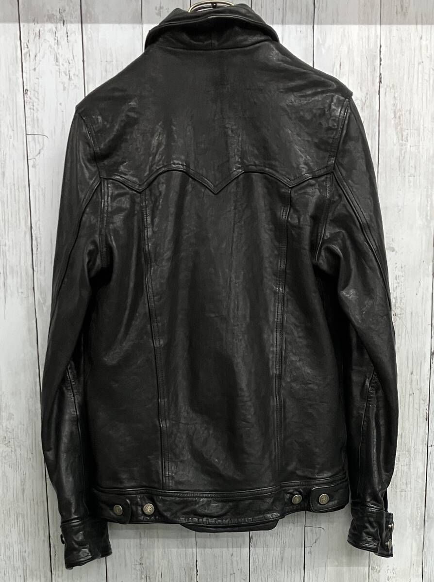 JACKROSE オンライン レザージャケット ジャックローズ 山羊革スカル