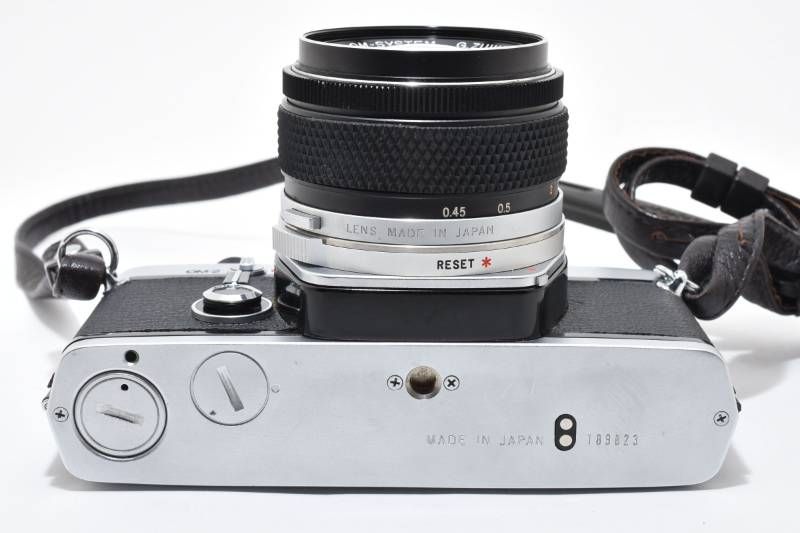 実用品 レザーカバー付】Olympus オリンパス OM-2 シルバー / OM