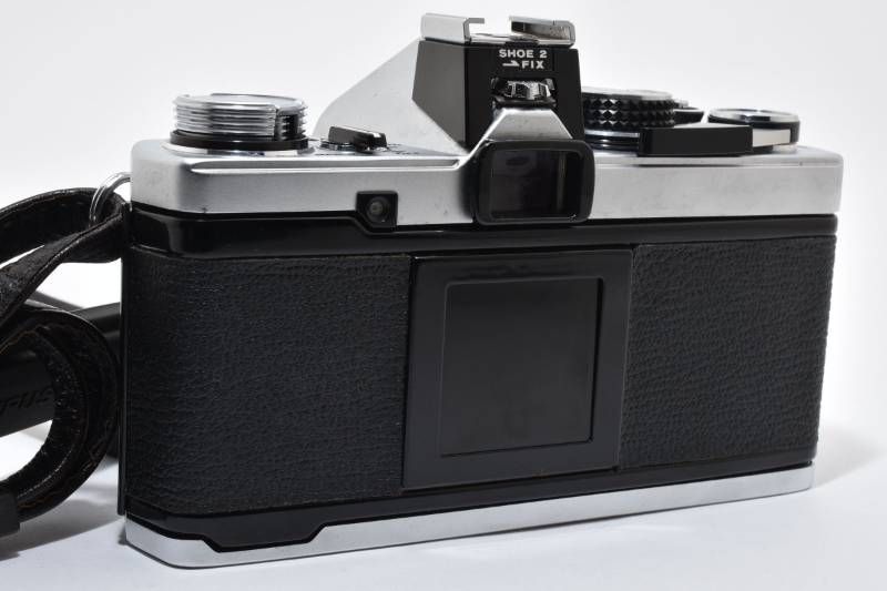 実用品 レザーカバー付】Olympus オリンパス OM-2 シルバー / OM