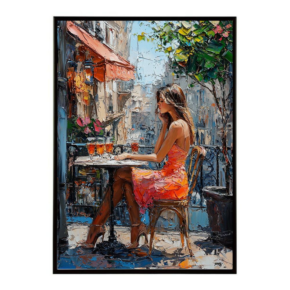 A1サイズ（約59x84cm）】【lm-poster-2856】【フレーム付き】カフェに