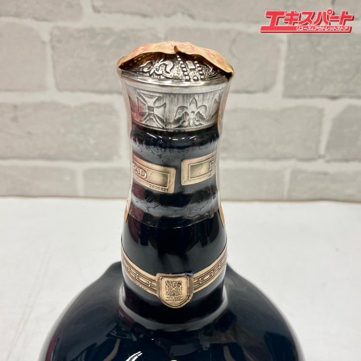 SALUTE ロイヤルサルート 21年 人気 ブルーボトル 青 陶器 スコッチ