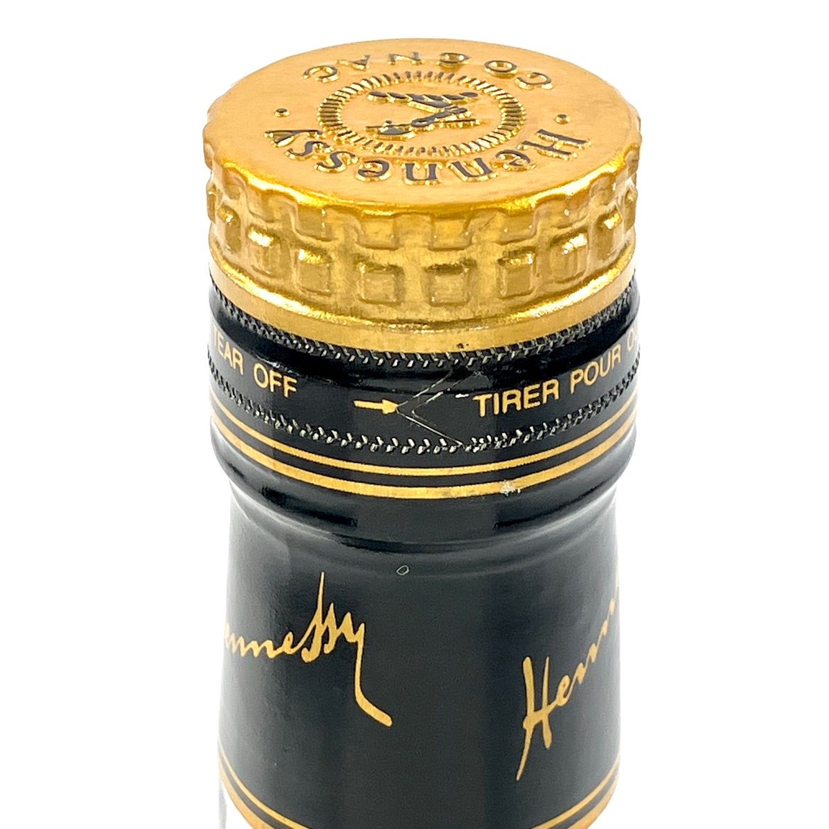 ヘネシー XO 金キャップ クリアボトル 700ml 古酒 - メルカリ