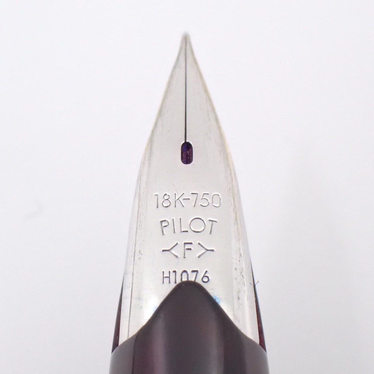 PILOT 配送 パイロット エリート 万年筆 18KWGペン先 ショート軸 格子