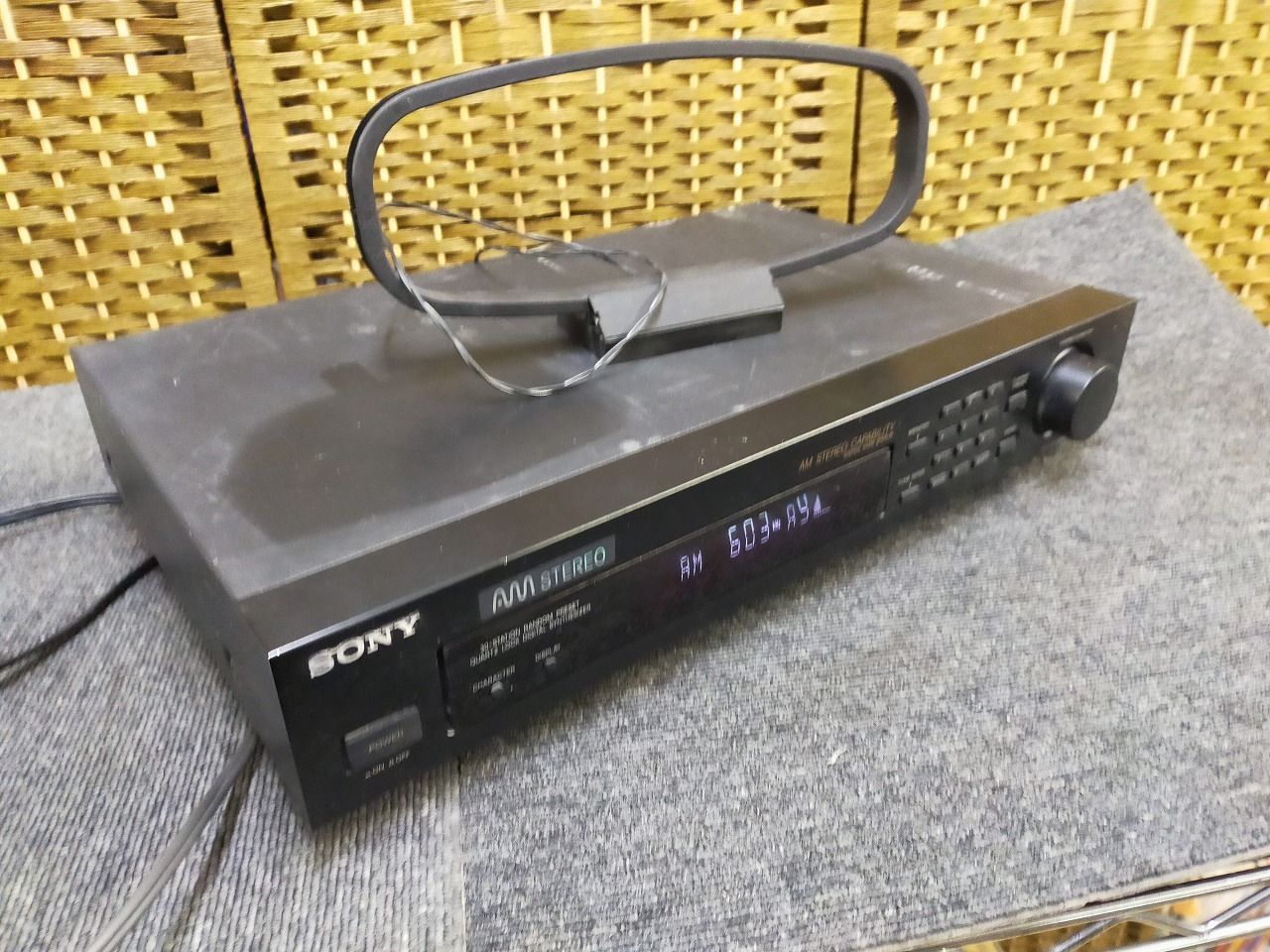 ☆動作確認済み☆ Sony ST-S500 FM/AM ステレオチューナー ☆動作確認済み