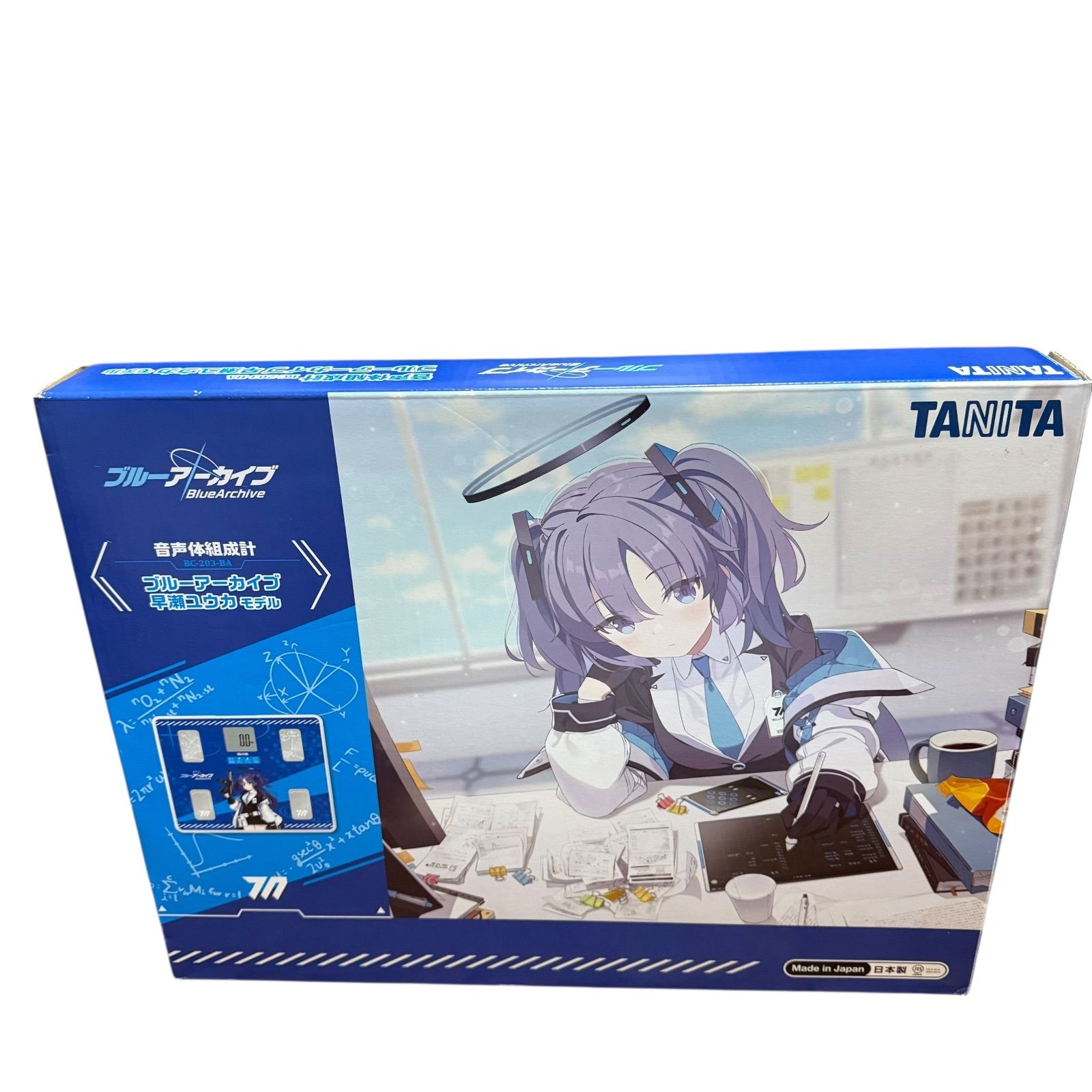 TANITA タニタ 音声体組成計 ブルーアーカイブ ブルアカ ユウカ 体重計
