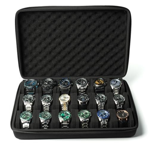 新品】AUKURA(オークラ) ディスカウント 旅行用ハードウォッチケース