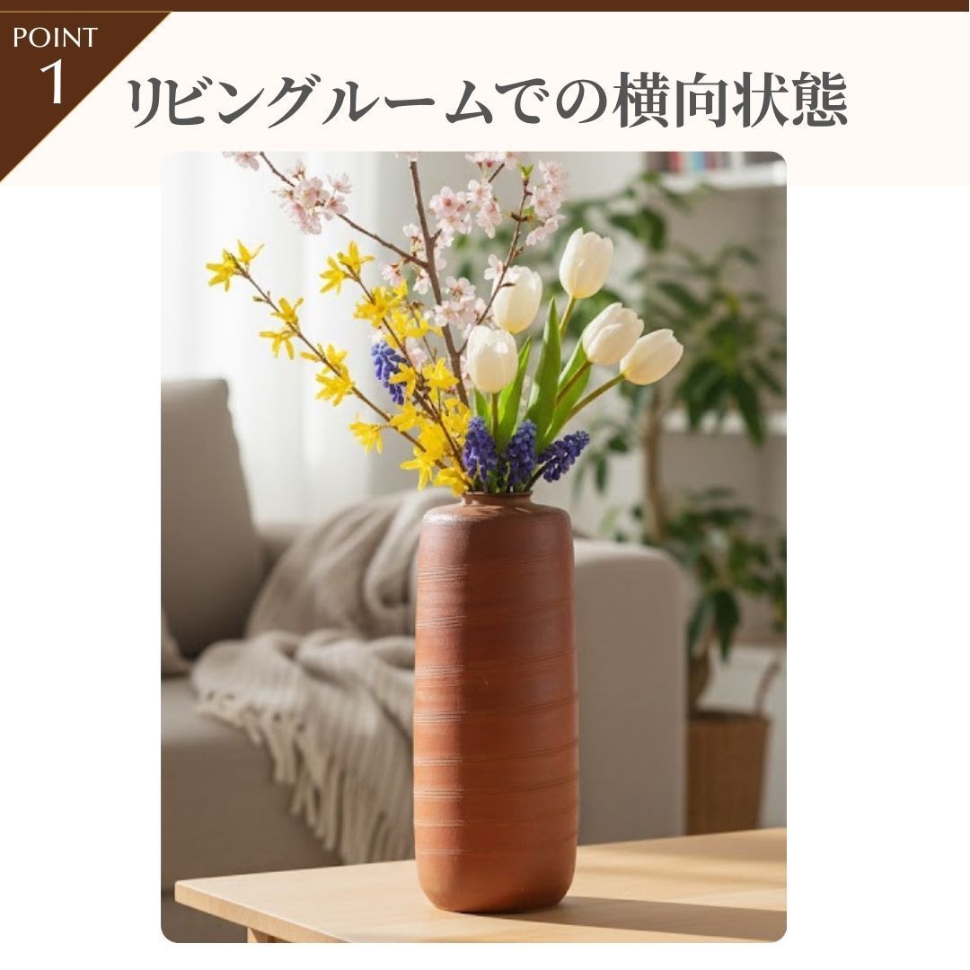 ◇備前・小西陶古・花入・花器・花瓶・栞・共箱◇aa671 備前焼 小西