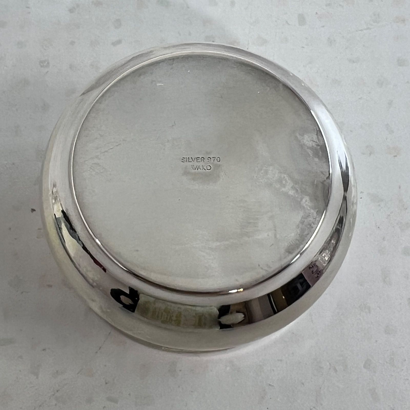 未使用】銀座和光 WAKO ティーストレーナー 銀製品 SILVER970 シルバー