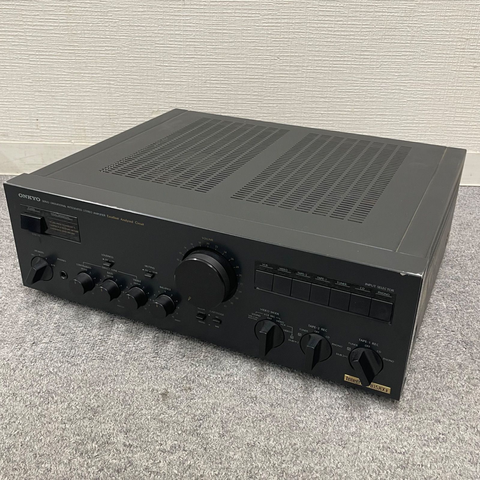 整備済 程度良 ONKYO オンキョー アンプ Integra A-815RXⅡ 整備済