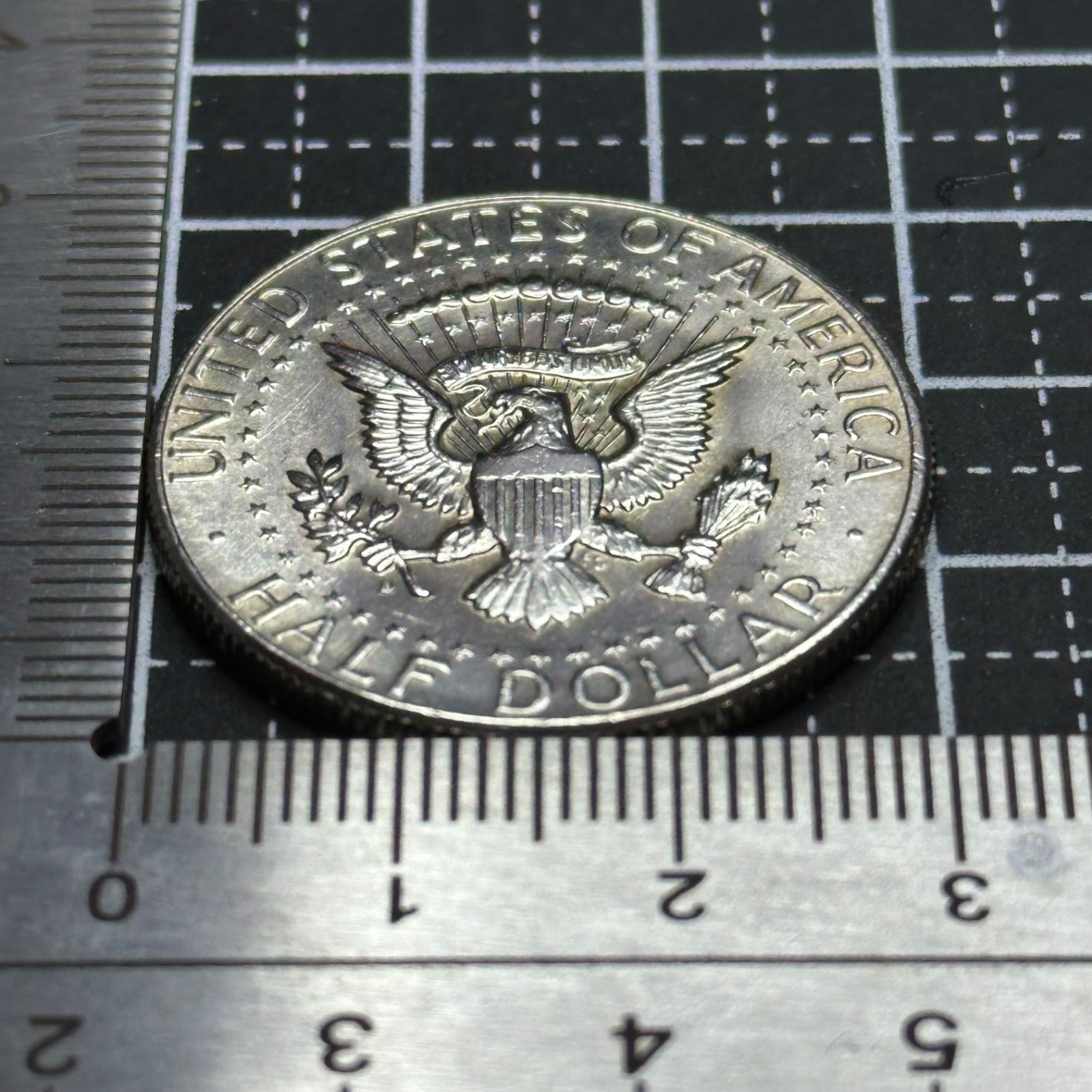 ケネディハーフダラー 1965年 〜 1969年 5枚セット銀貨 銀.400