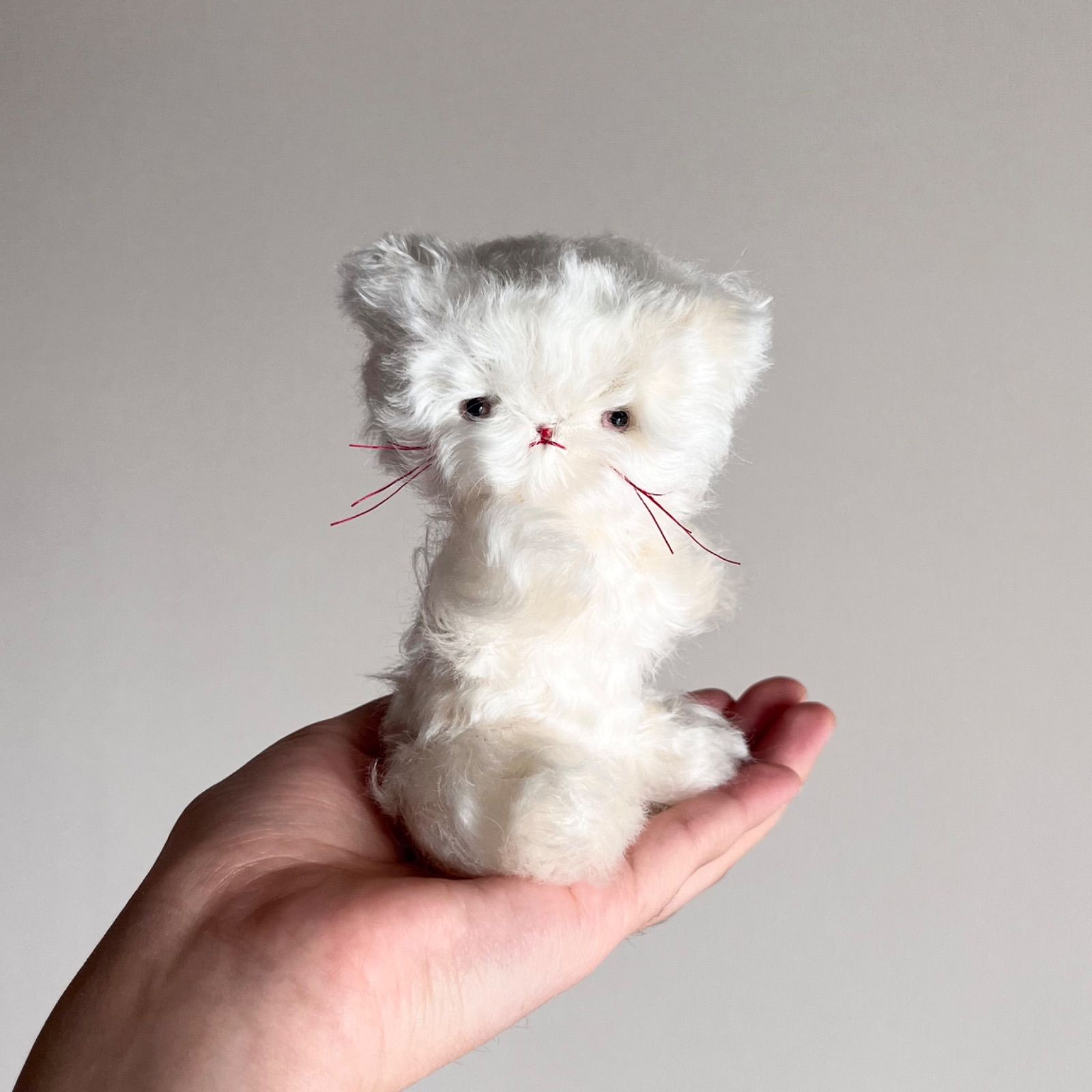 作家様 ねこちゃん テディベア アーティストドール ハンドメイド