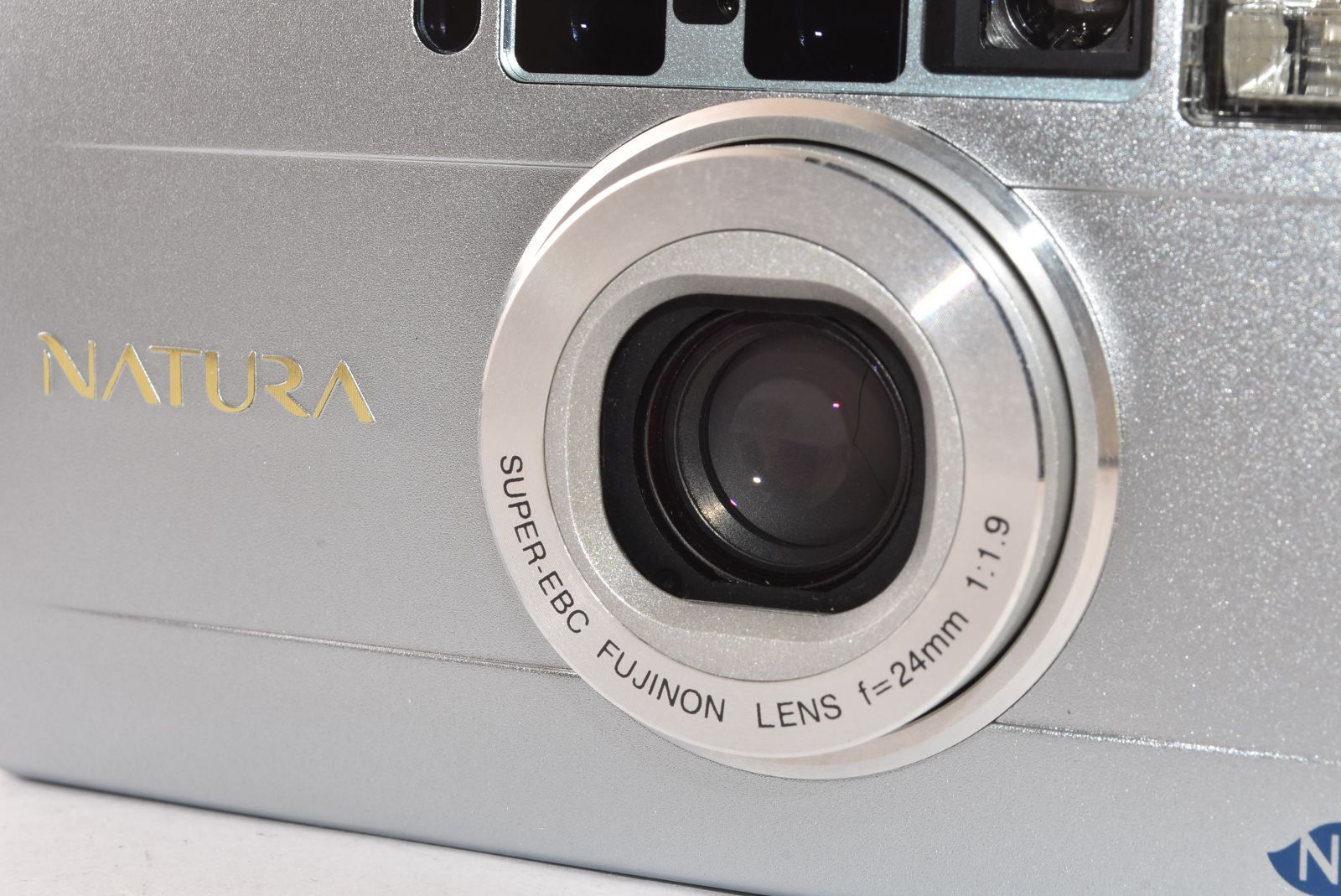 動作確認済み】フィルムカメラ FUJI FILM NATURA S アクア 動作確認