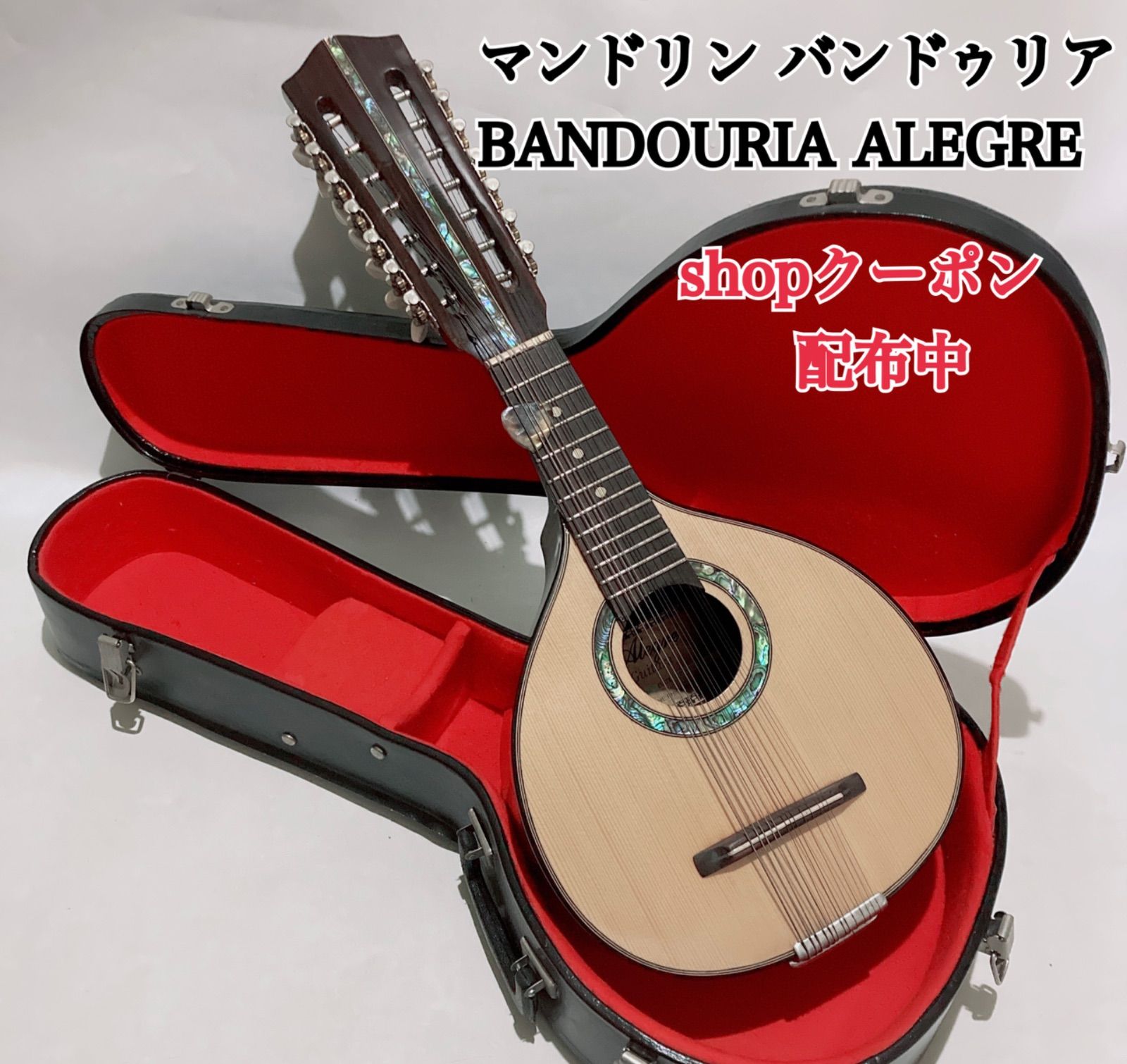 バンドゥリア banduria マンドリン 現状品Bandurria バンドゥリア 12弦
