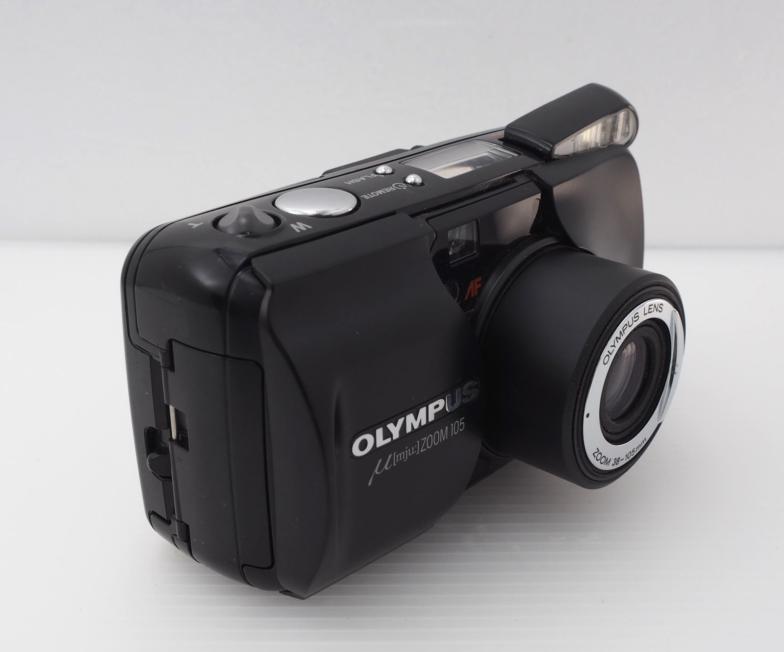 元箱有 OLYMPUS μ (mju) ZOOM 105 コンパクトカメラ 黒 元箱有 OLYMPUS