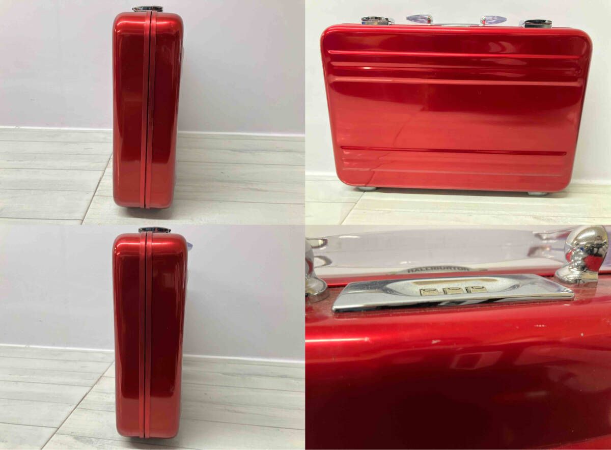 zero halliburton ゼロハリバートン アタッシュケース 赤色 RED レッド
