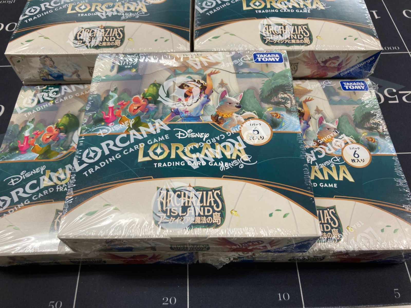 ディズニーロルカナ THE FIRST CHAPTER シュリンク付き7BOX シュリンク