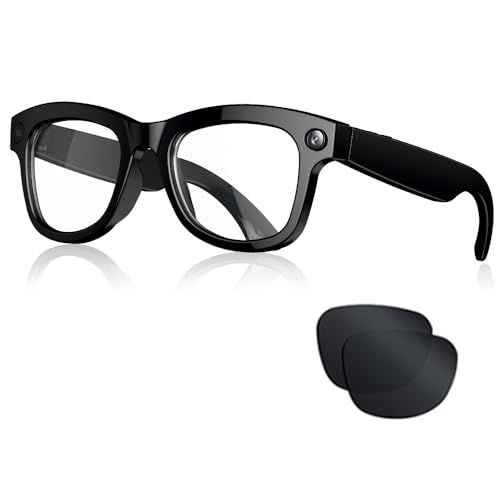 スマート翻訳メガネ スマートグラス Bluetooth 動画/写真撮影 800万