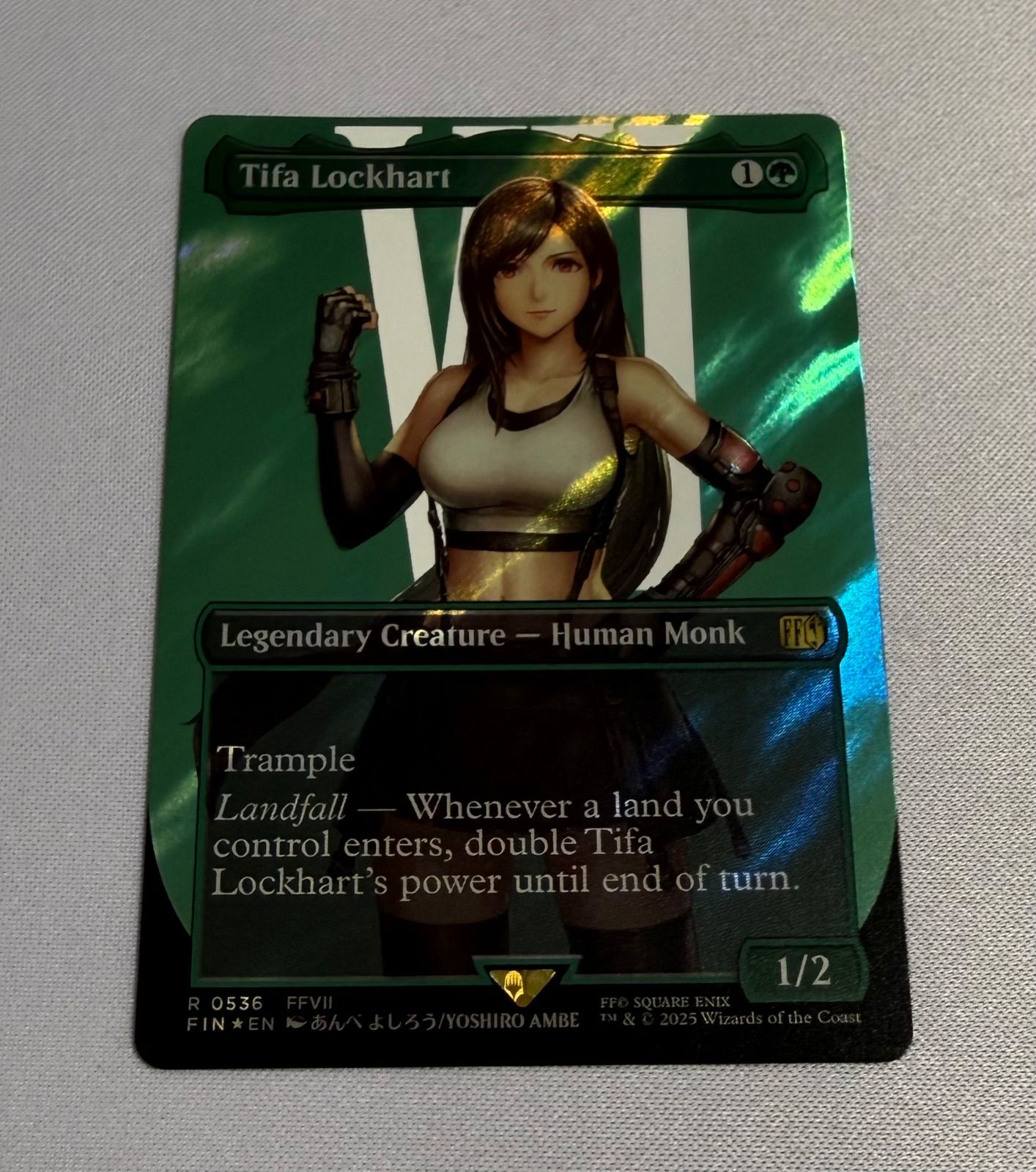 ティファ・ロックハート/Tifa Lockhart プレリリース foil mtg