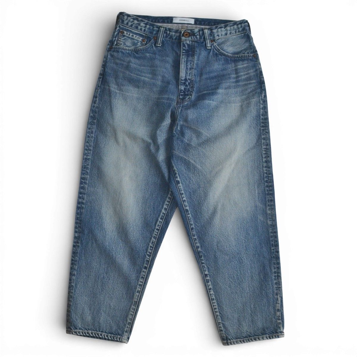 JOHNBULL ジョンブル 5ポケットサルエルデニムパンツ 21364 サイズM