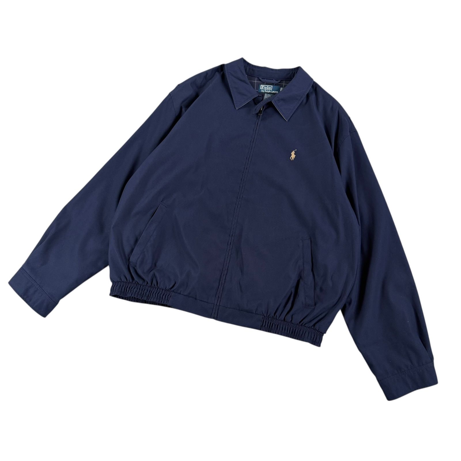 90's ヴィンテージ ポロラルフローレン スウィングトップ 紺 ポニー