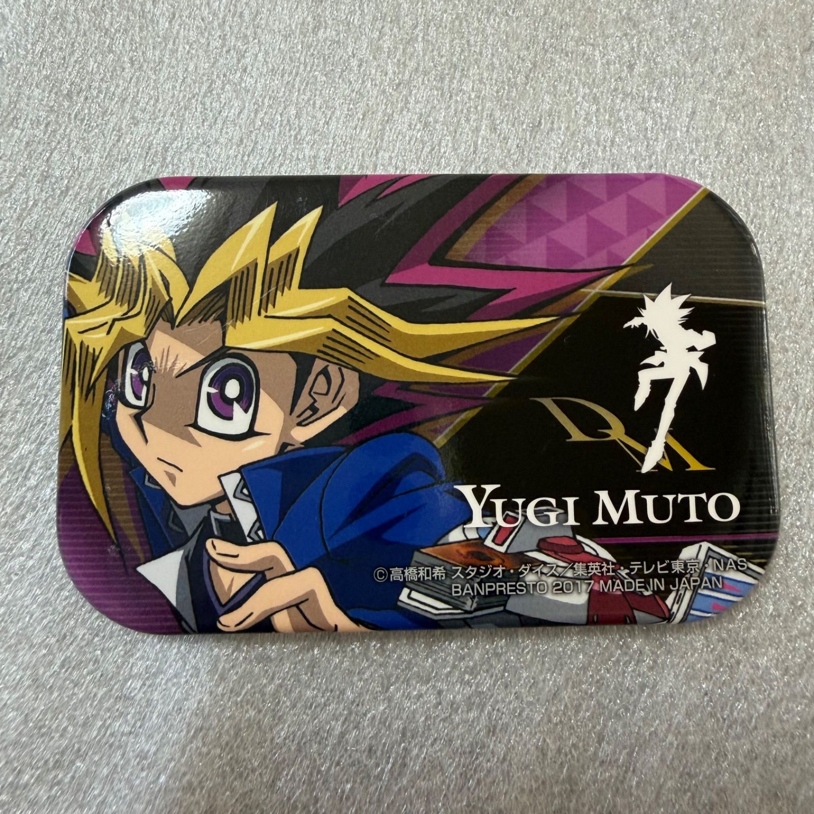 公*o様 遊戯王 カフェ スクエア缶バッジ 遊城十代 カフェ 遊戯王 武藤