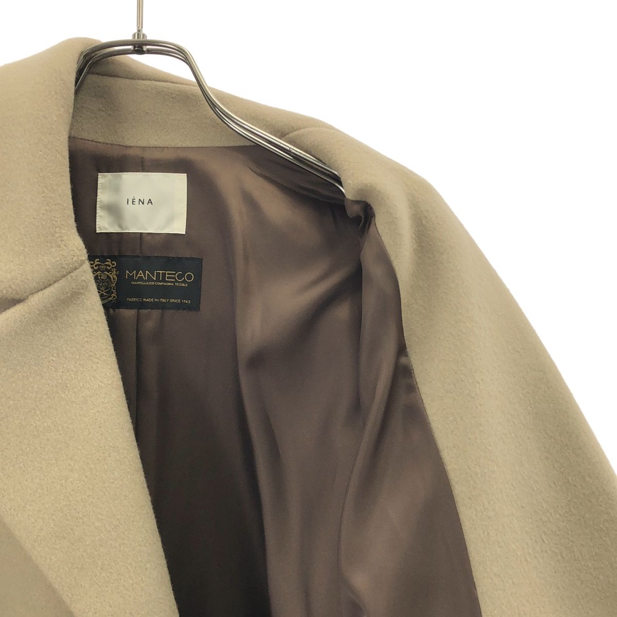 IENA / イエナ | MANTECO オーバー チェスターコート | 38 | ベージュ