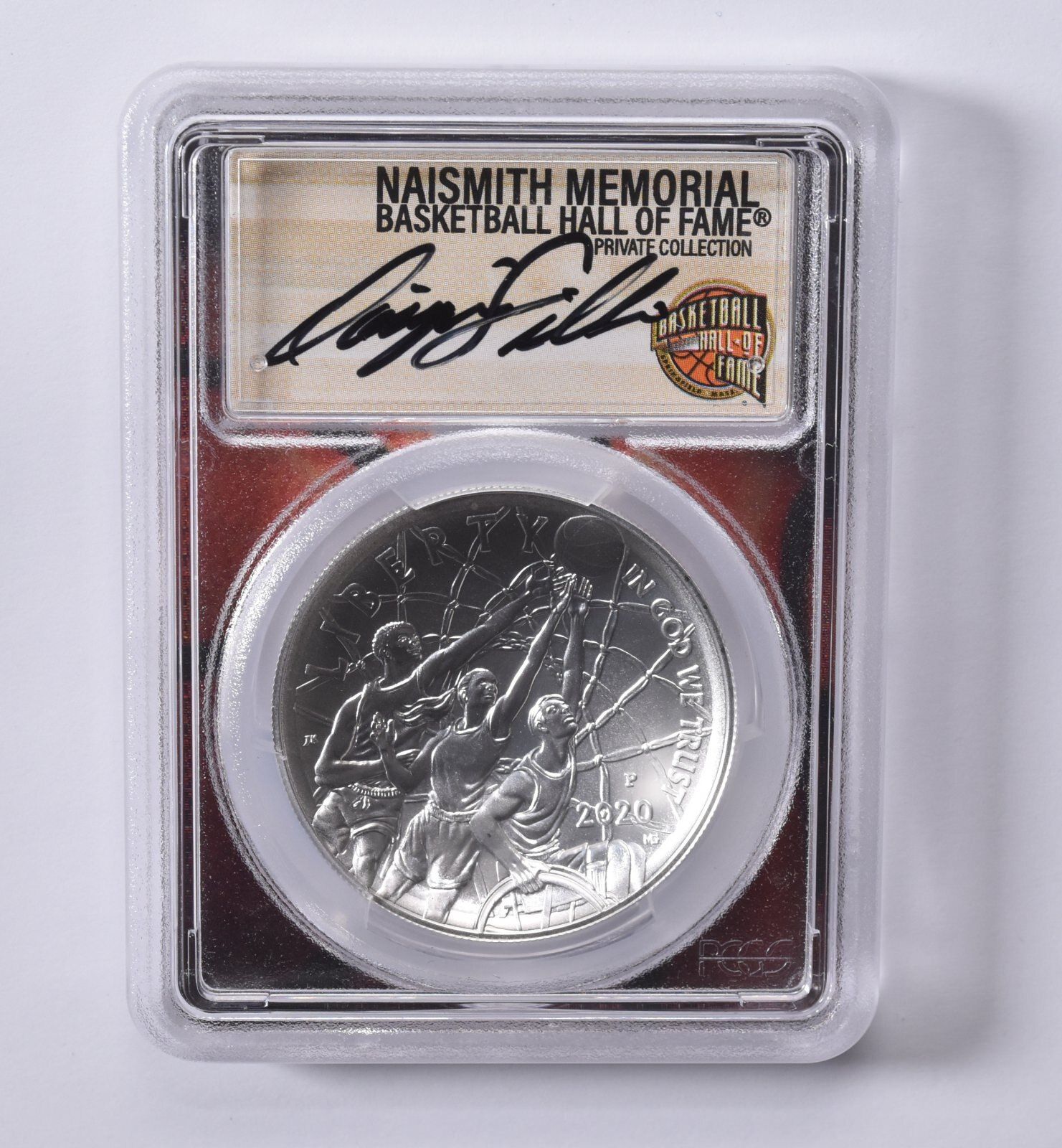2020年 アメリカ バスケットボール PCGS MS70 S1＄ 2020-S Basketball