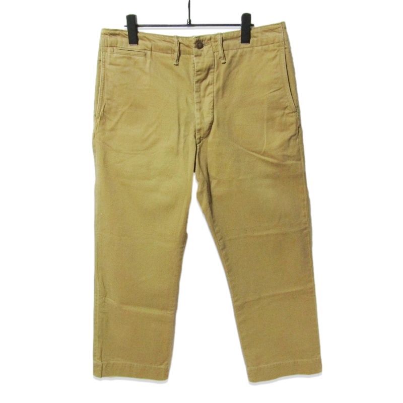 RRL ダブルアールエル トラウザーズ チノパンツ W29×30 ベージュカーキ