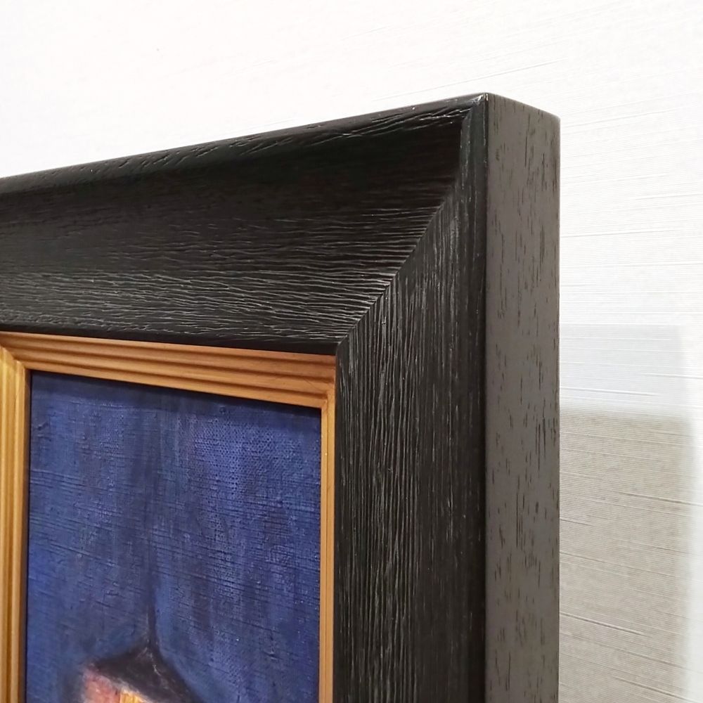 内野隆文 ランプ 絵画 キャンバスにアクリル サムホール 現代美術