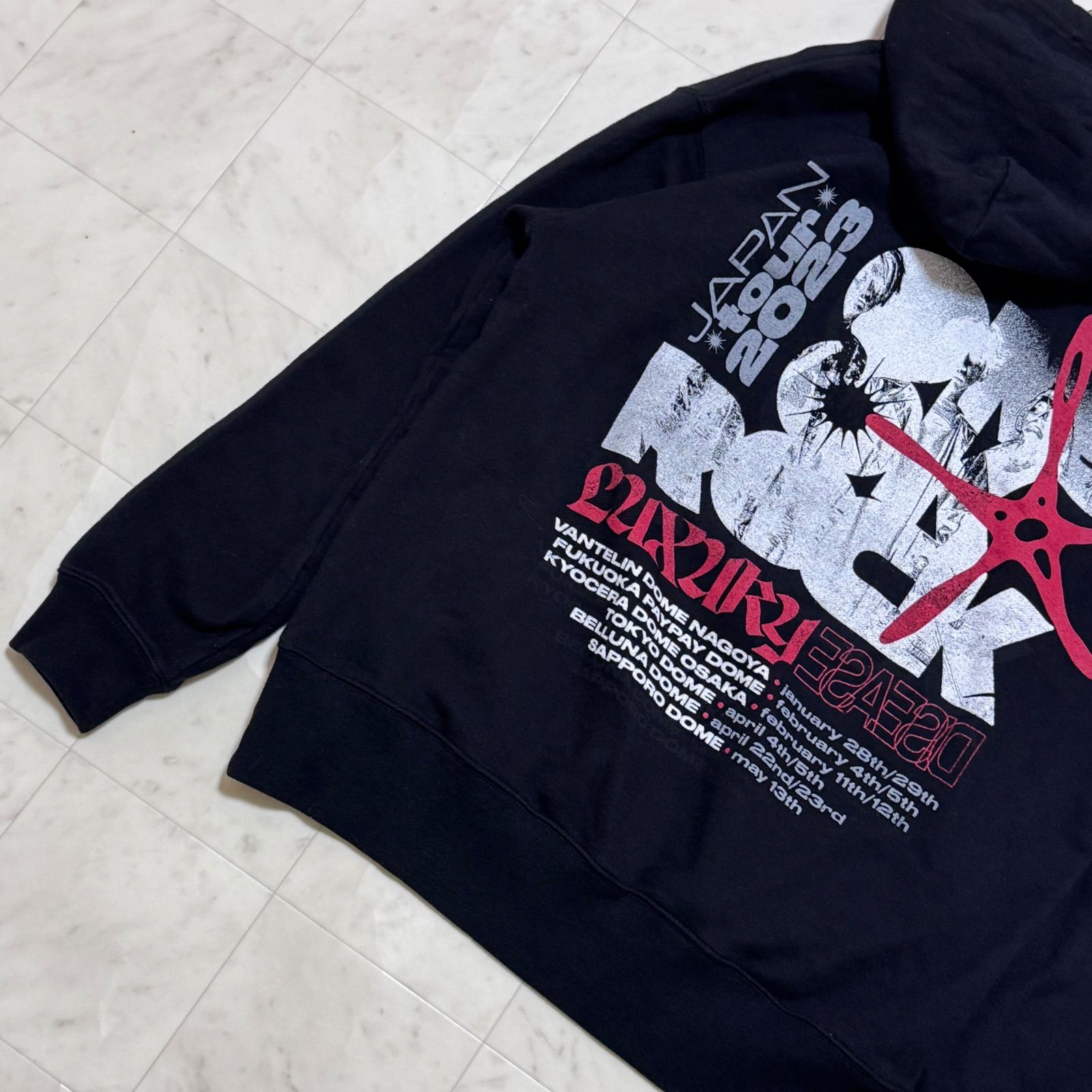 ONE OK ROCK 2023 LUXURY DISEASE ツアーパーカー L - メルカリ